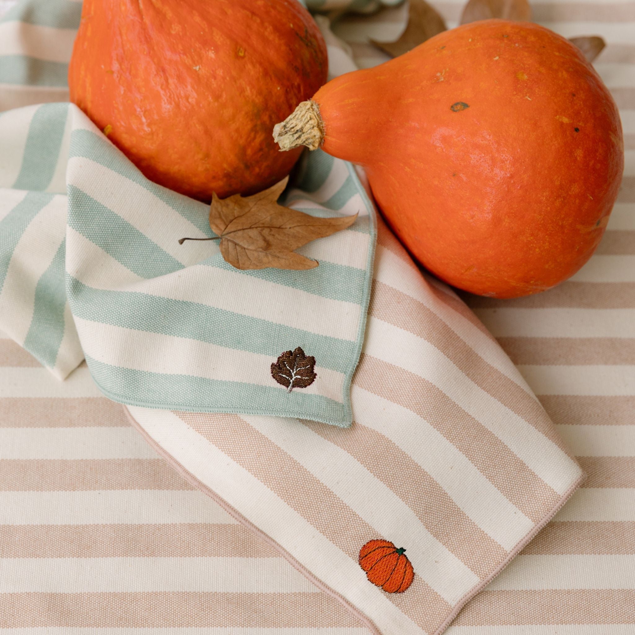 Barra Napkins with autumn embroidery - Torres Novas