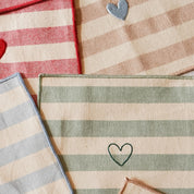 Barra Napkins with heart embroidery - Torres Novas