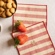 Barra Napkins with heart embroidery - Torres Novas