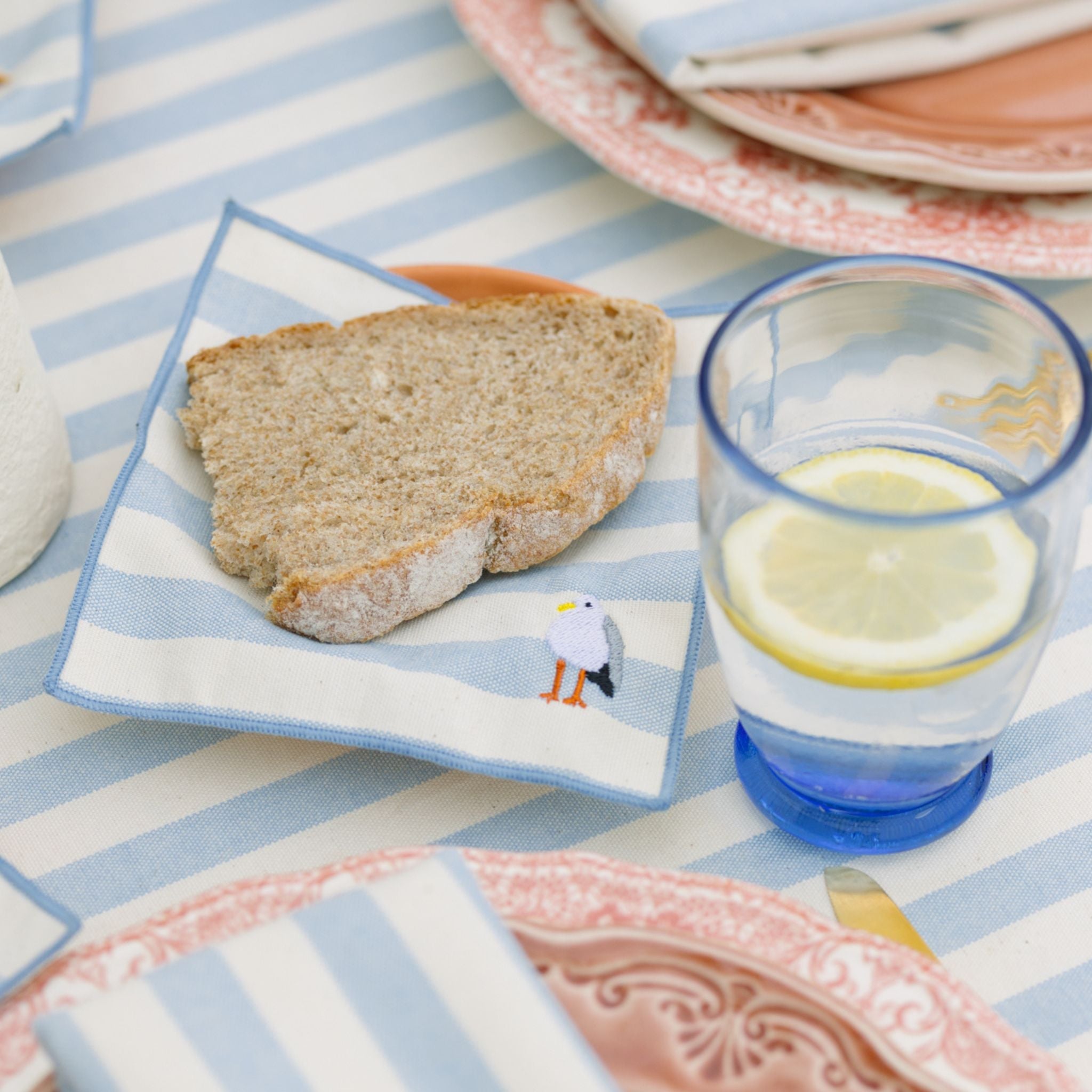 Barra Napkins with summer embroidery - Torres Novas