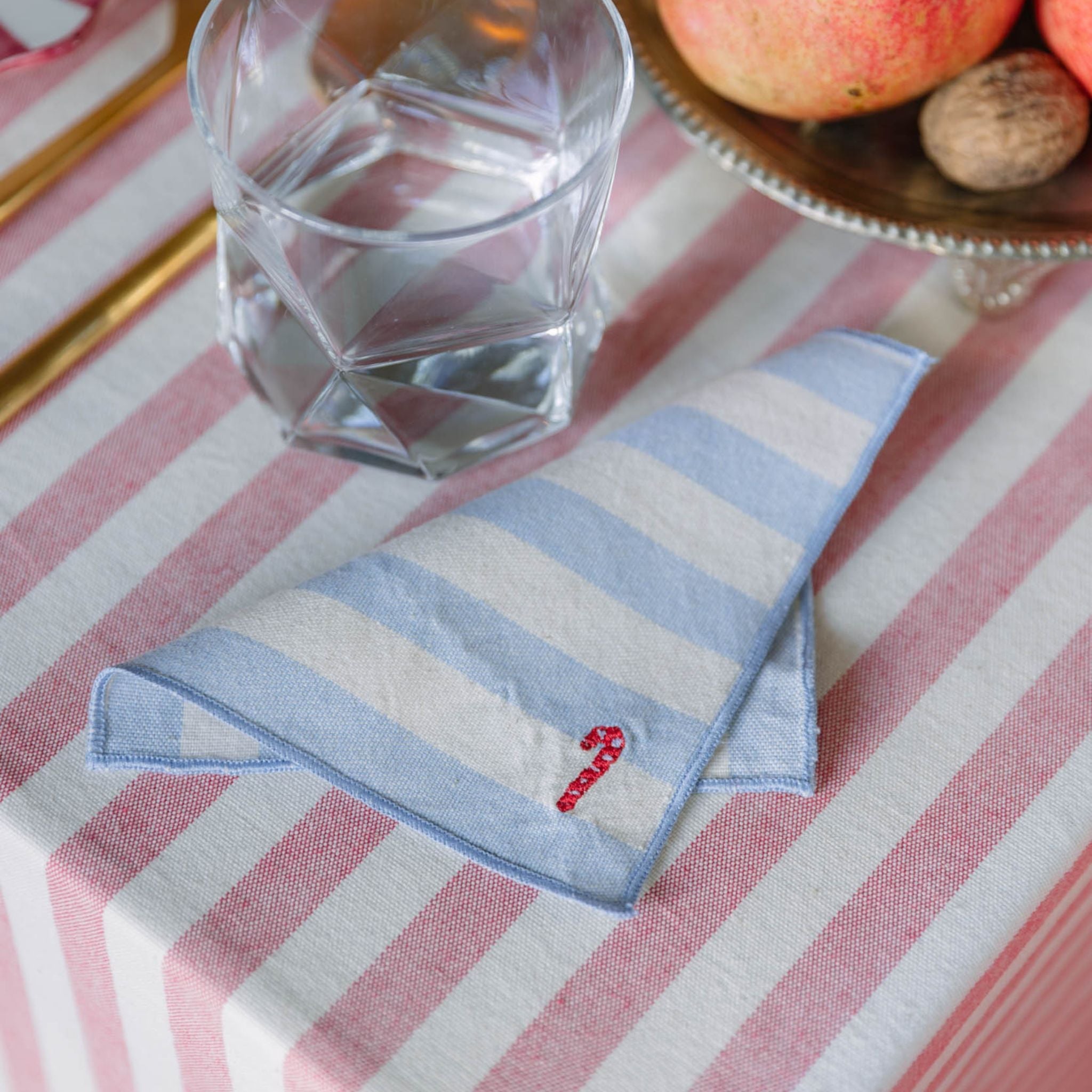Barra napkins with small christmas embroidery - Torres Novas