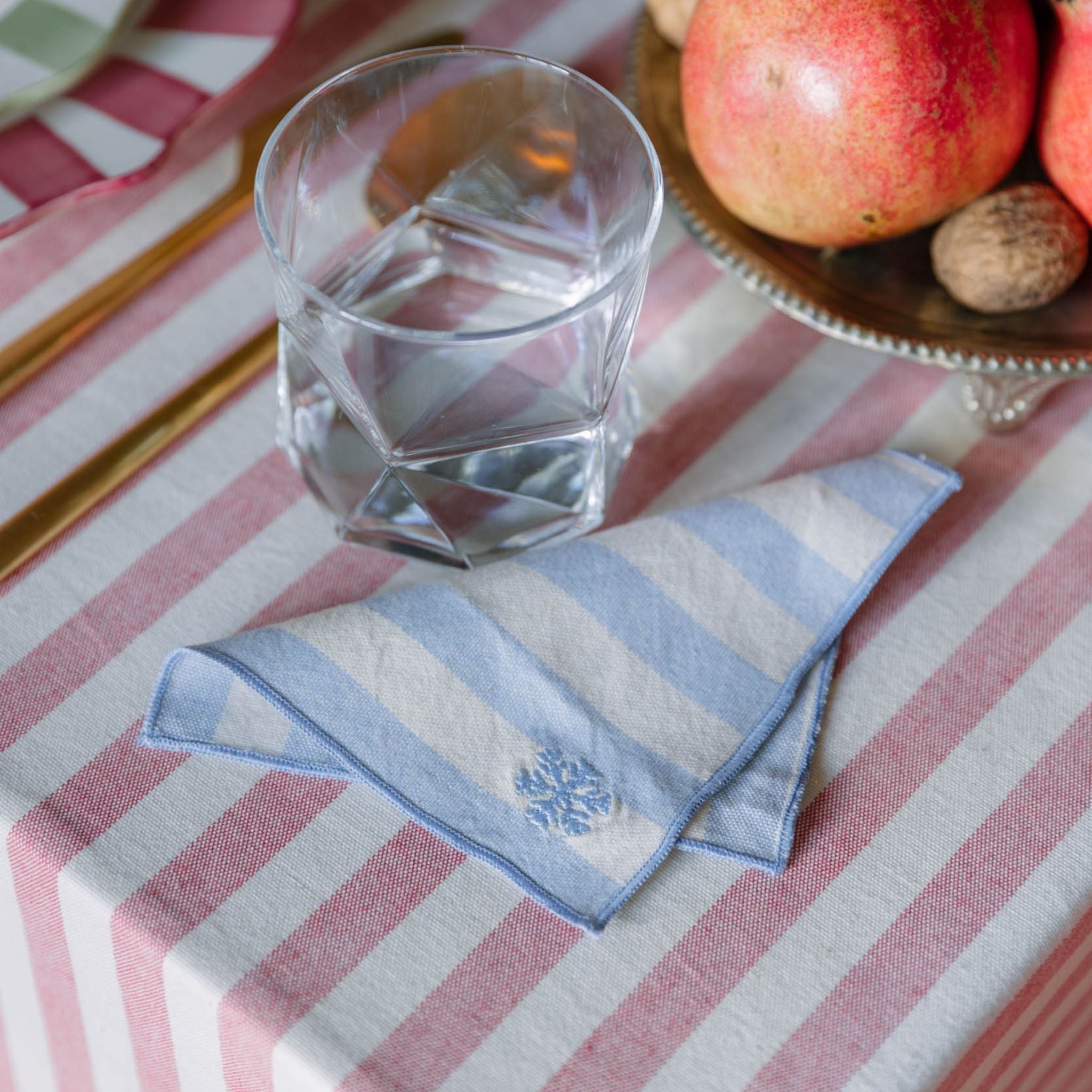 Barra napkins with small christmas embroidery - Torres Novas