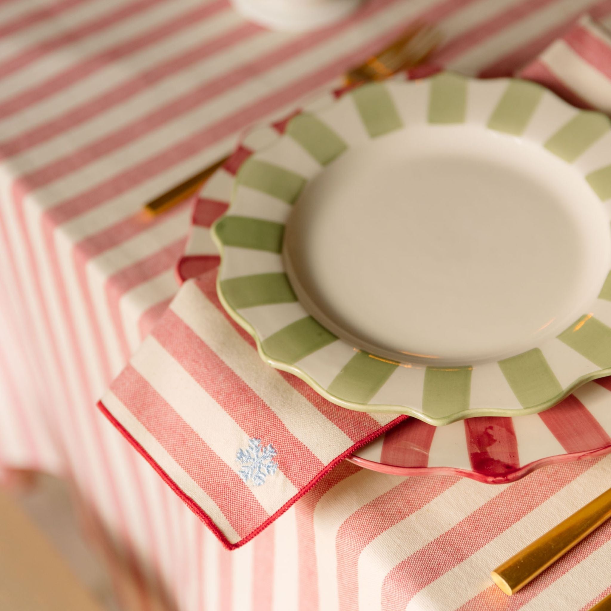 Barra napkins with small christmas embroidery - Torres Novas