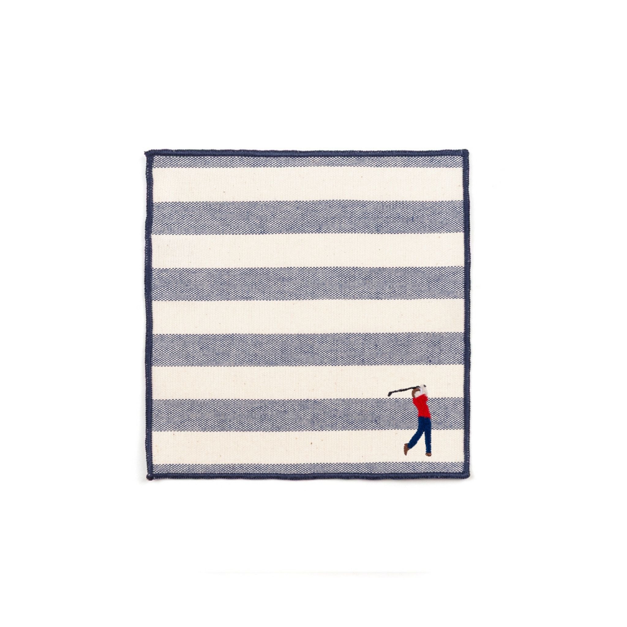Barra napkin with retro sportsmen - Torres Novas