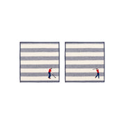 Barra napkin with retro sportsmen - Torres Novas