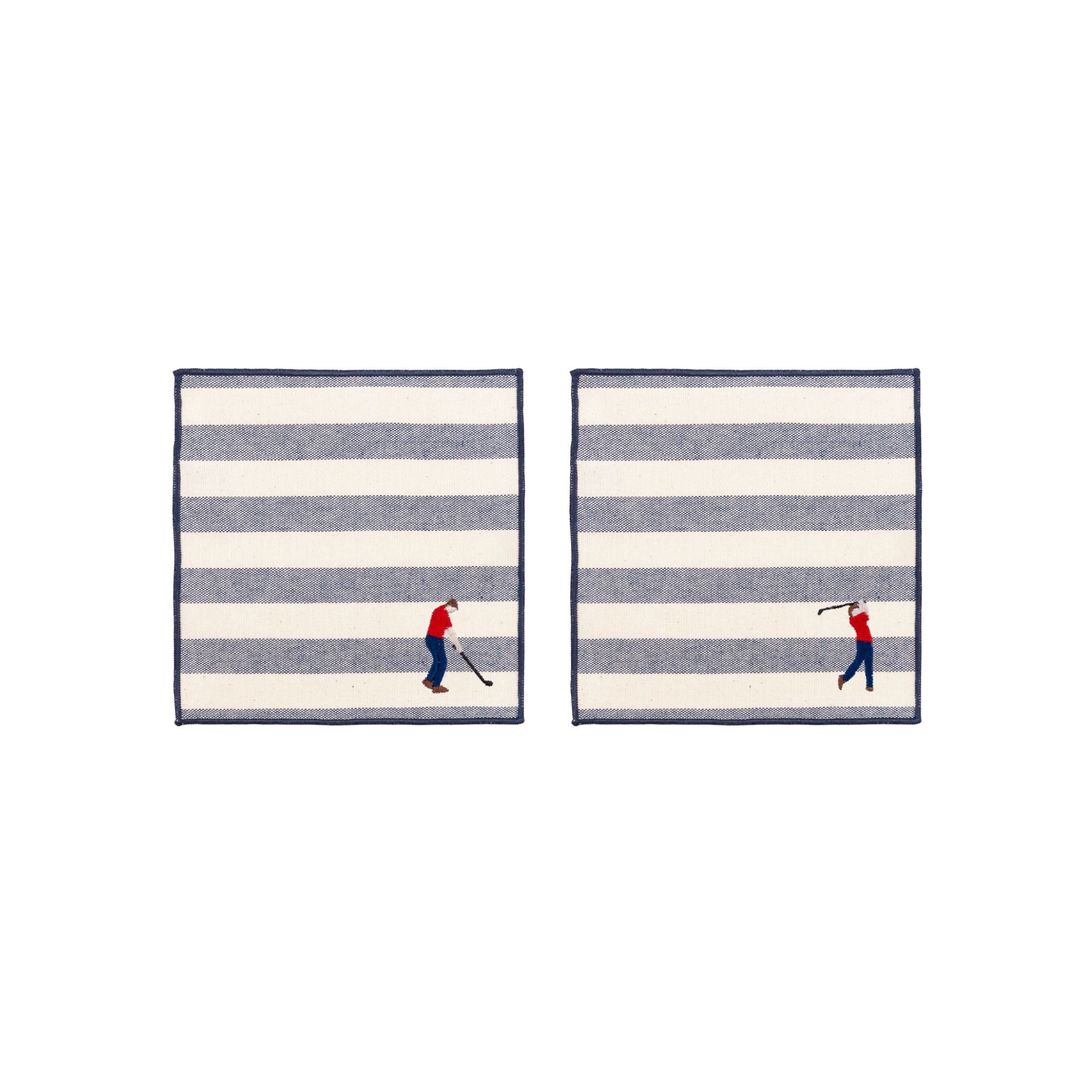 Barra napkin with retro sportsmen - Torres Novas