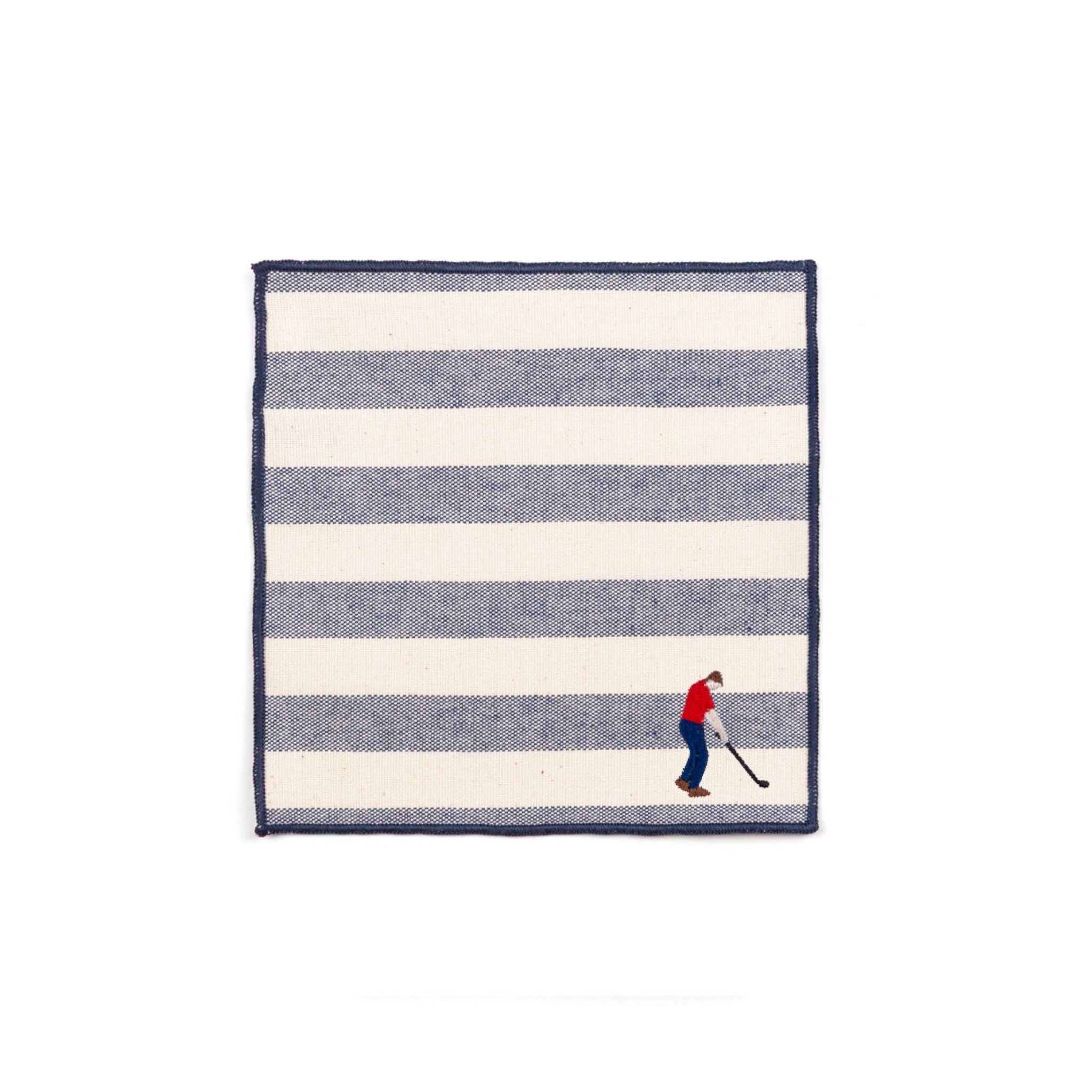 Barra napkin with retro sportsmen - Torres Novas