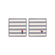 Barra napkin with retro sportsmen - Torres Novas