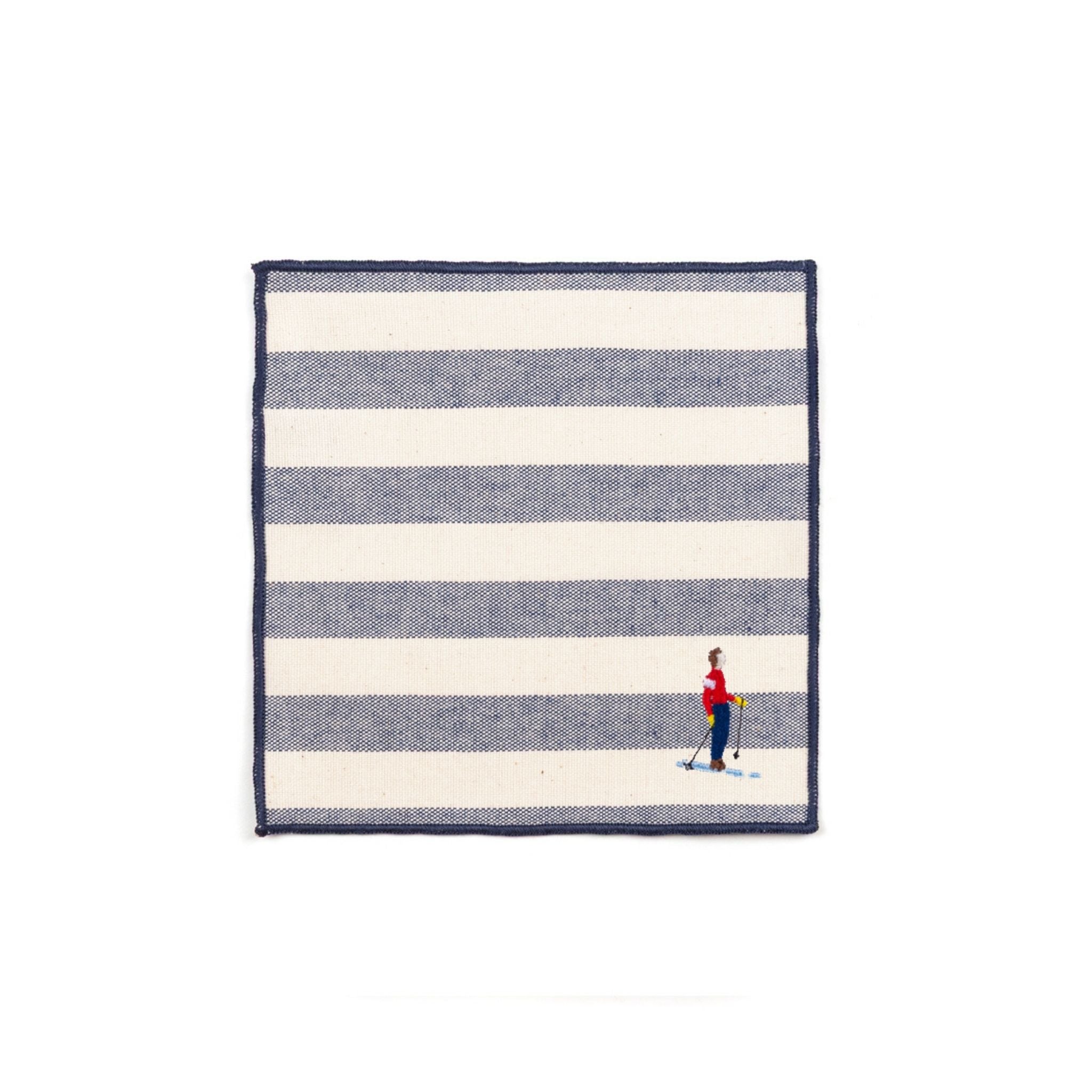 Barra napkin with retro sportsmen - Torres Novas