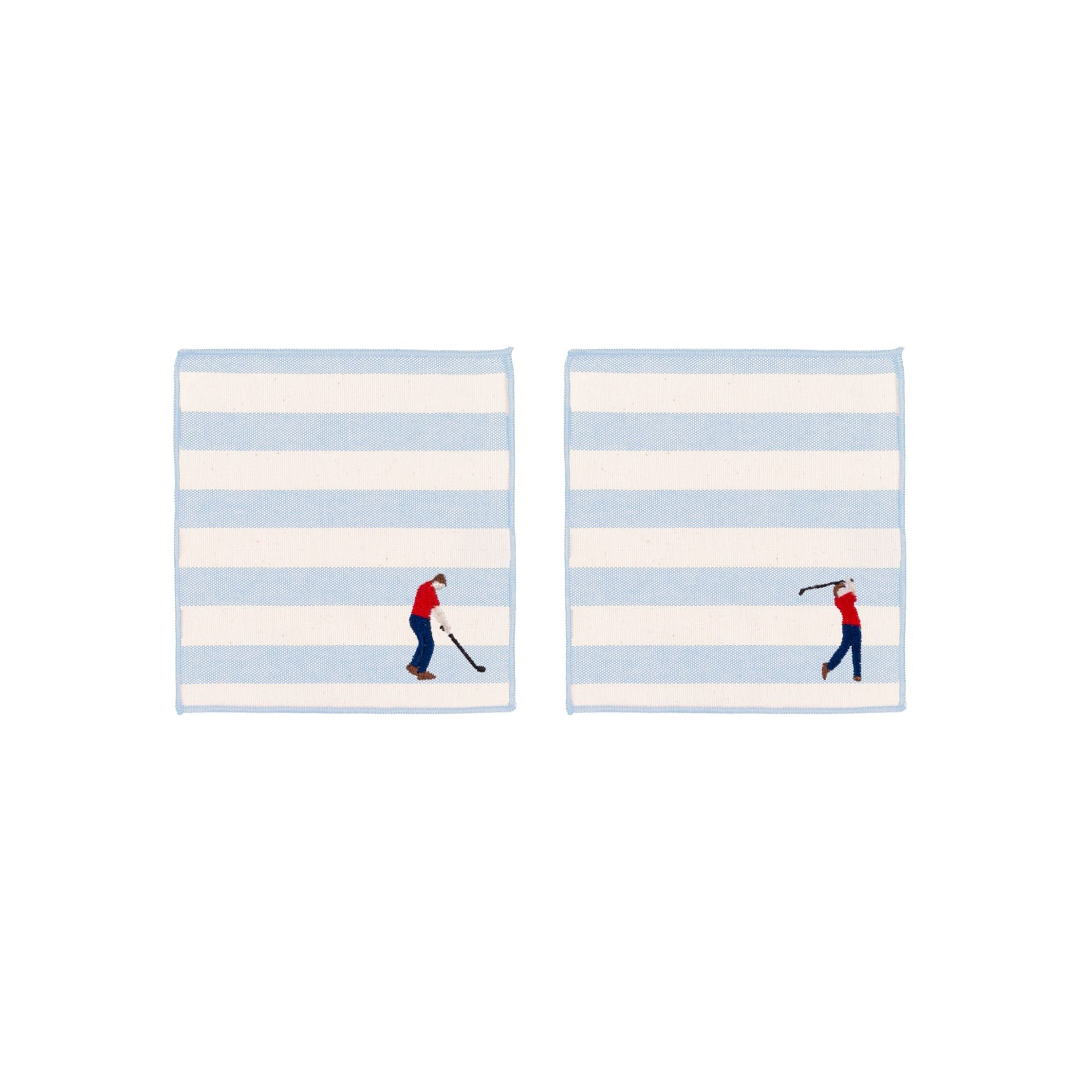 Barra napkin with retro sportsmen - Torres Novas