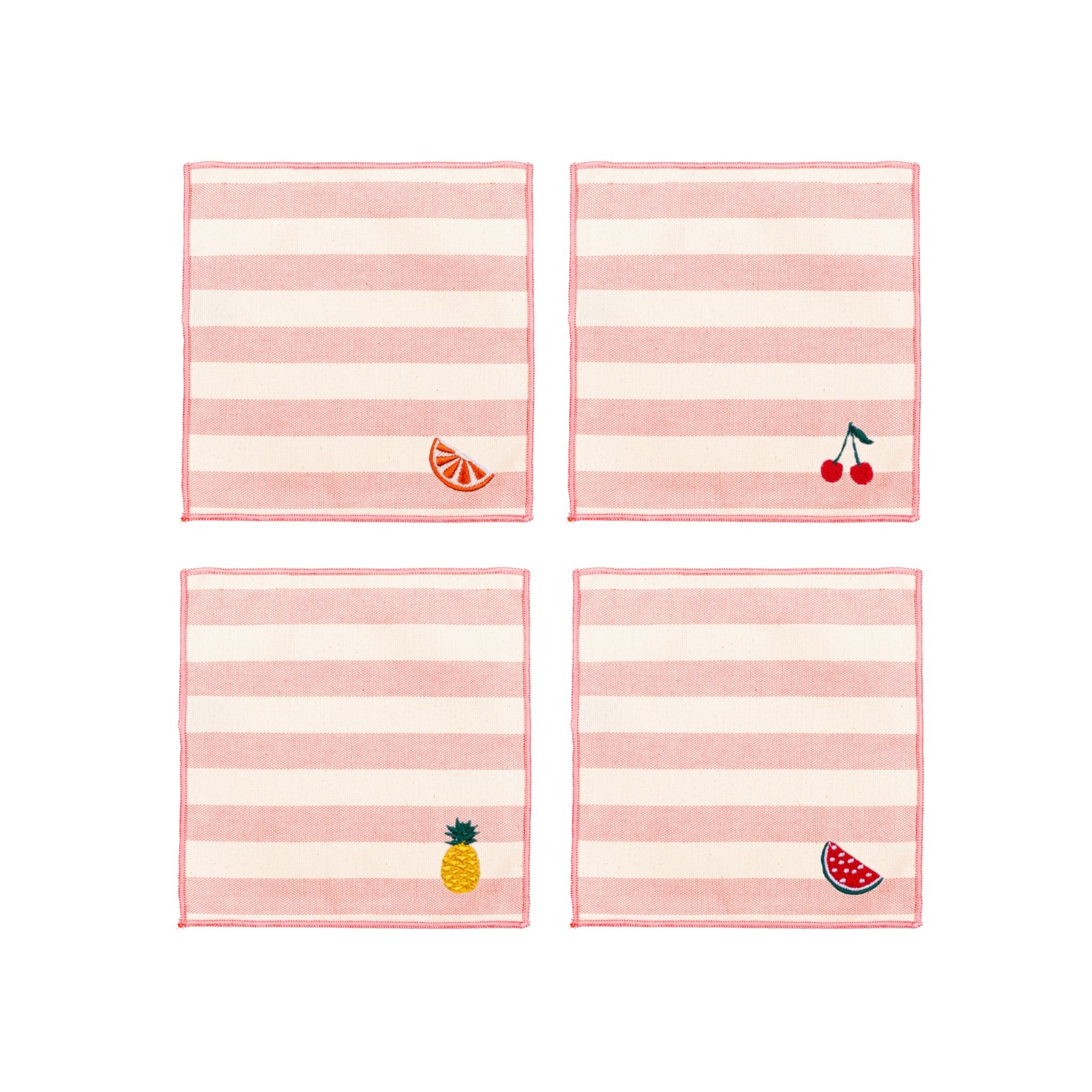 Barra napkins with fruit embroidery - Torres Novas