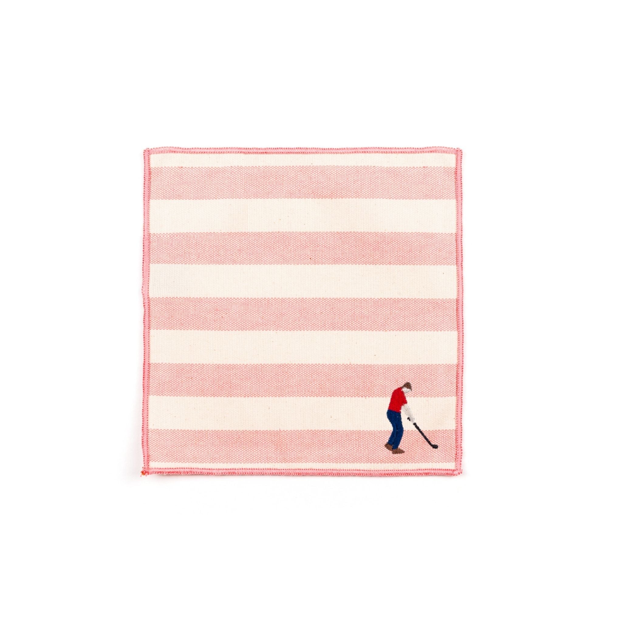 Barra napkin with retro sportsmen - Torres Novas