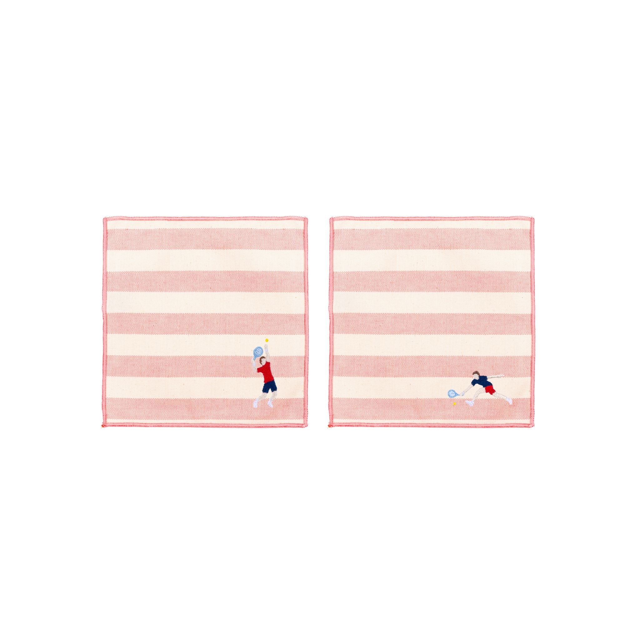 Barra napkin with retro sportsmen - Torres Novas