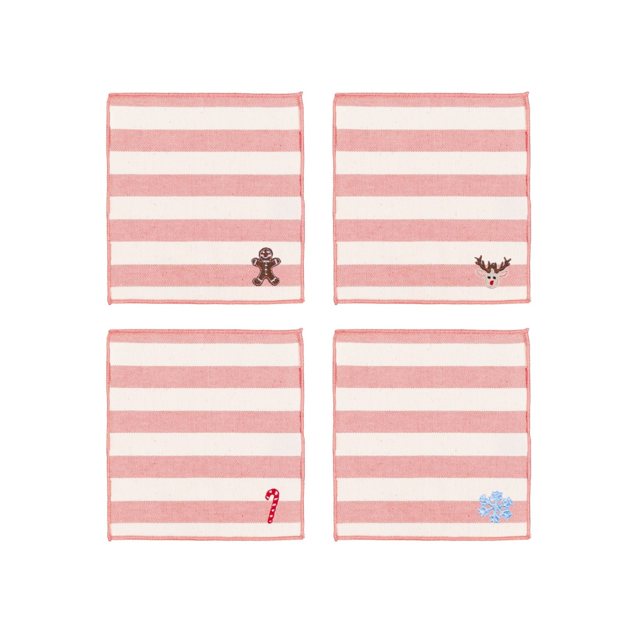 Barra napkins with small christmas embroidery - Torres Novas