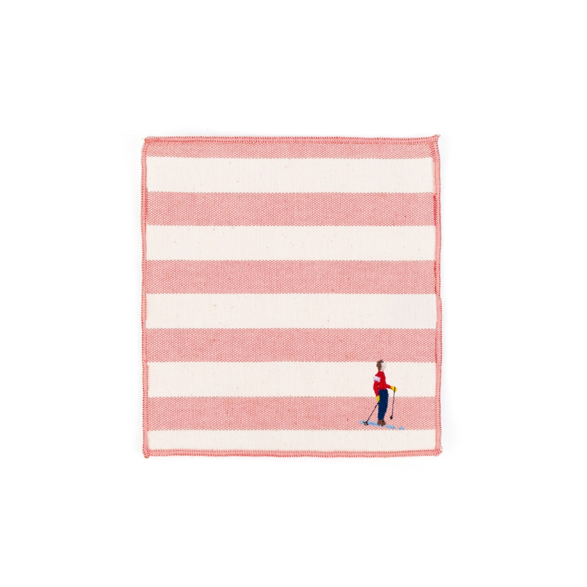 Barra napkin with retro sportsmen - Torres Novas
