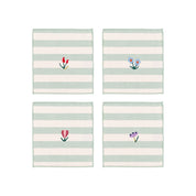 Barra napkin with flower embroidery - Torres Novas