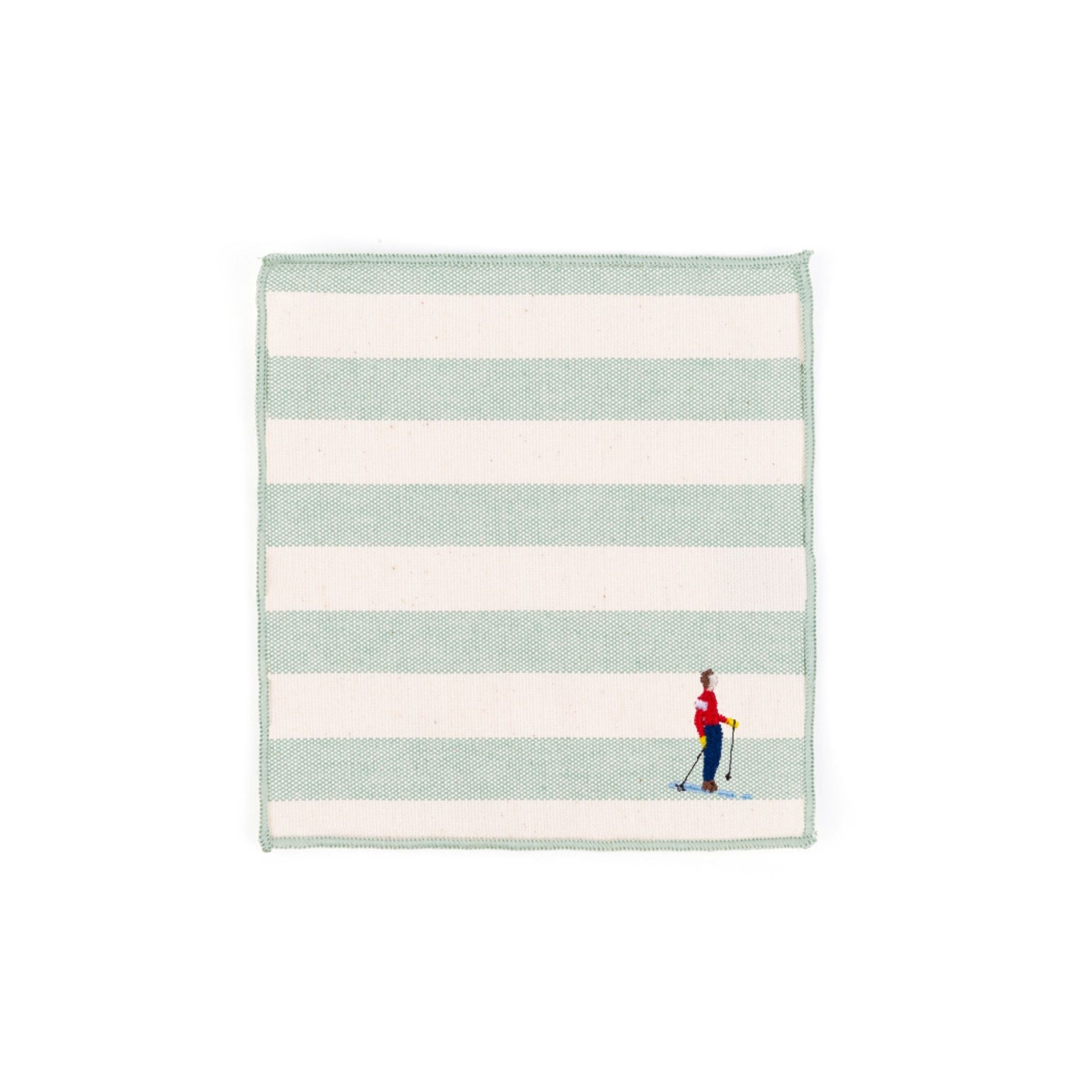 Barra napkin with retro sportsmen - Torres Novas