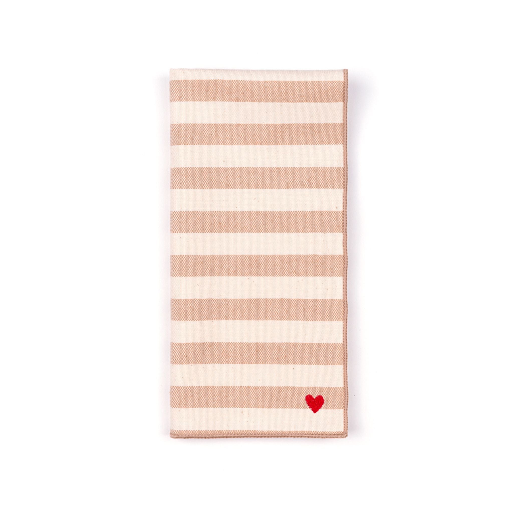 Barra Napkins with heart embroidery - Torres Novas
