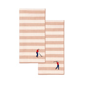 Barra napkin with retro sportsmen - Torres Novas