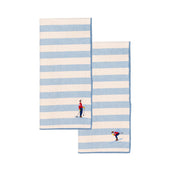 Barra napkin with retro sportsmen - Torres Novas