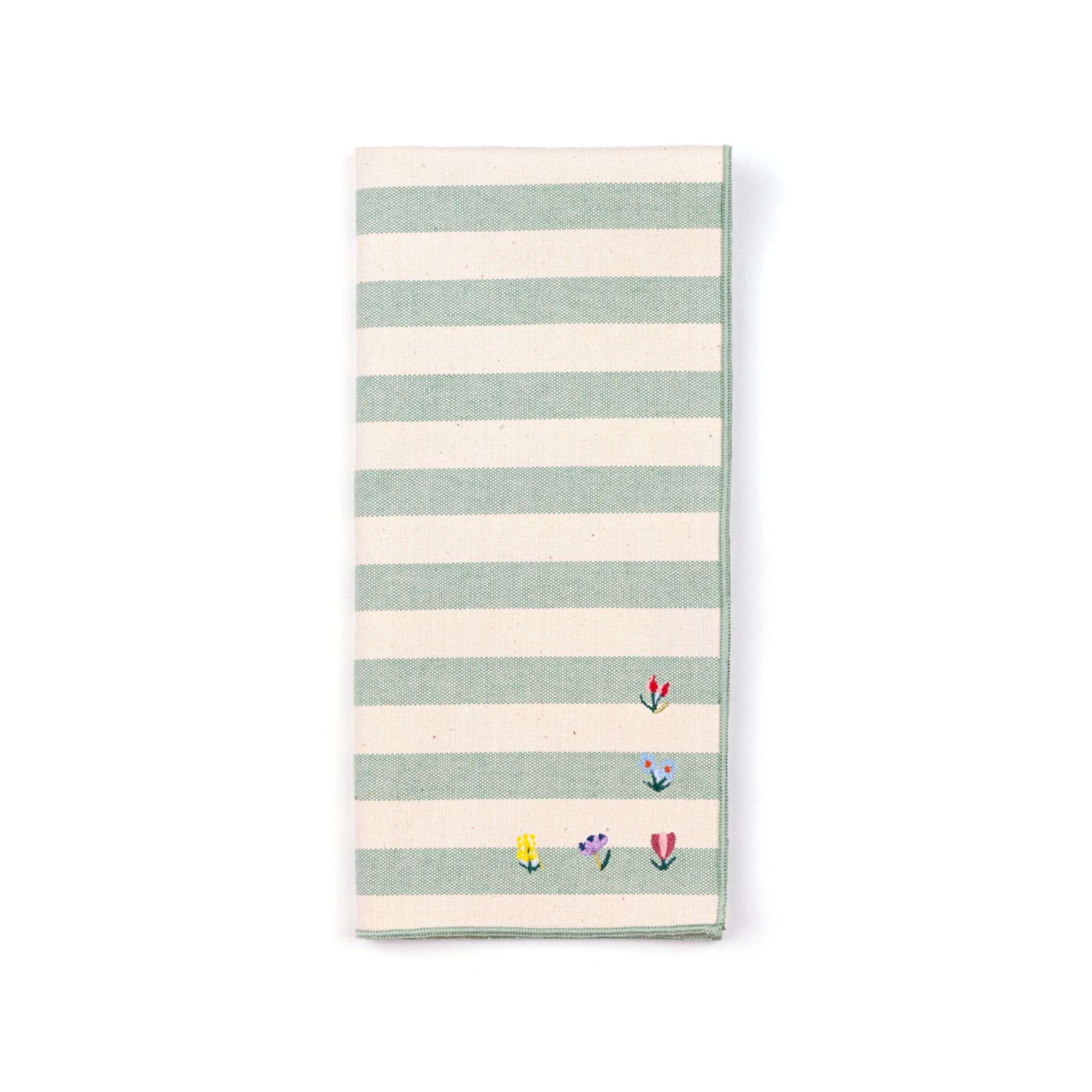 Barra napkin with flower embroidery (POS) - Torres Novas