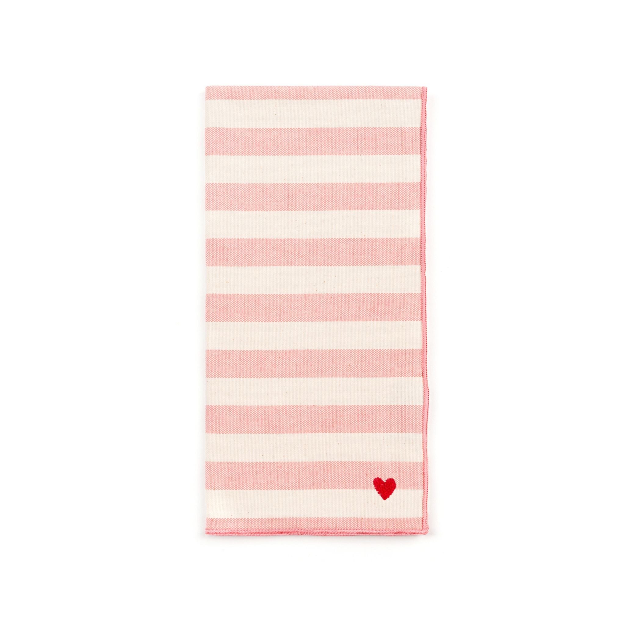 Barra Napkins with heart embroidery - Torres Novas