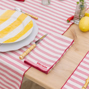 Red Barra Table Linen