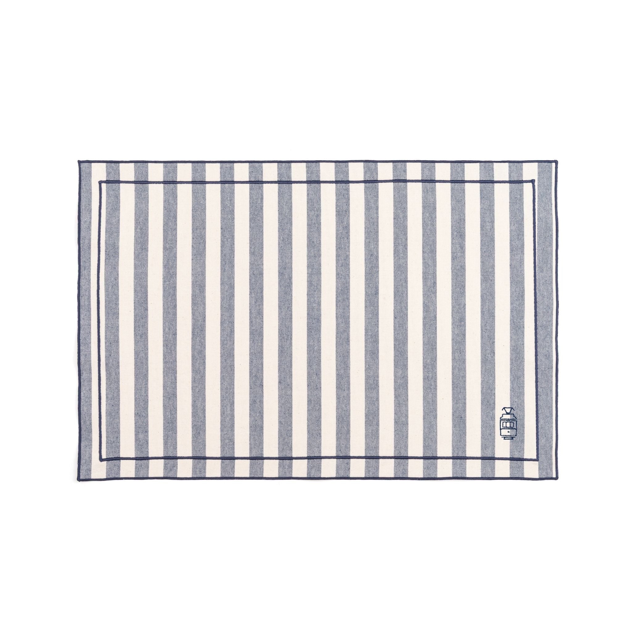 Barra cotton table linen with embroidered Portugal-inspired motifs