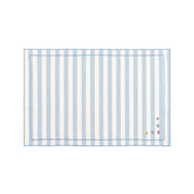 Barra cotton table linen with embroidered flowers