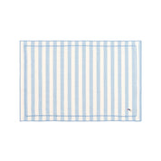 Barra cotton table linen with embroidered retro sports motifs