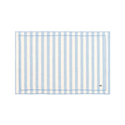 Barra cotton table linen with embroidered retro sports motifs