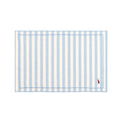 Barra cotton table linen with embroidered retro sports motifs