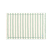 Barra cotton table linen with embroidered small Christmas motifs