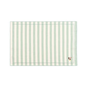 Barra cotton table linen with embroidered farm animals