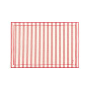 Barra cotton table linen with embroidered small Christmas motifs