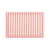 Barra cotton table linen with embroidered small Christmas motifs