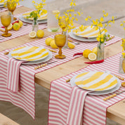Red Barra Table Linen