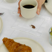 Mafra cotton napkins with autumn embroidery - Torres Novas