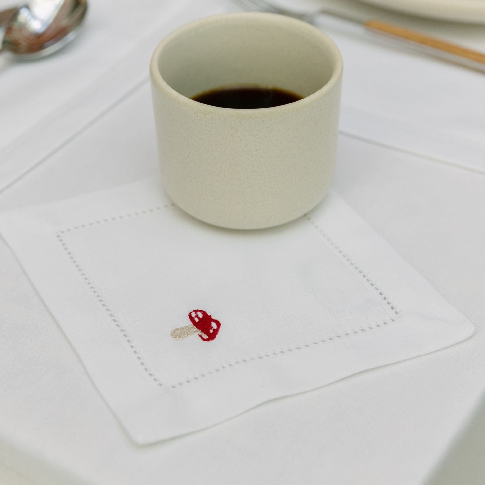 Mafra cotton napkins with autumn embroidery - Torres Novas