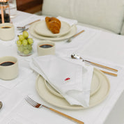 Mafra cotton napkins with autumn embroidery - Torres Novas