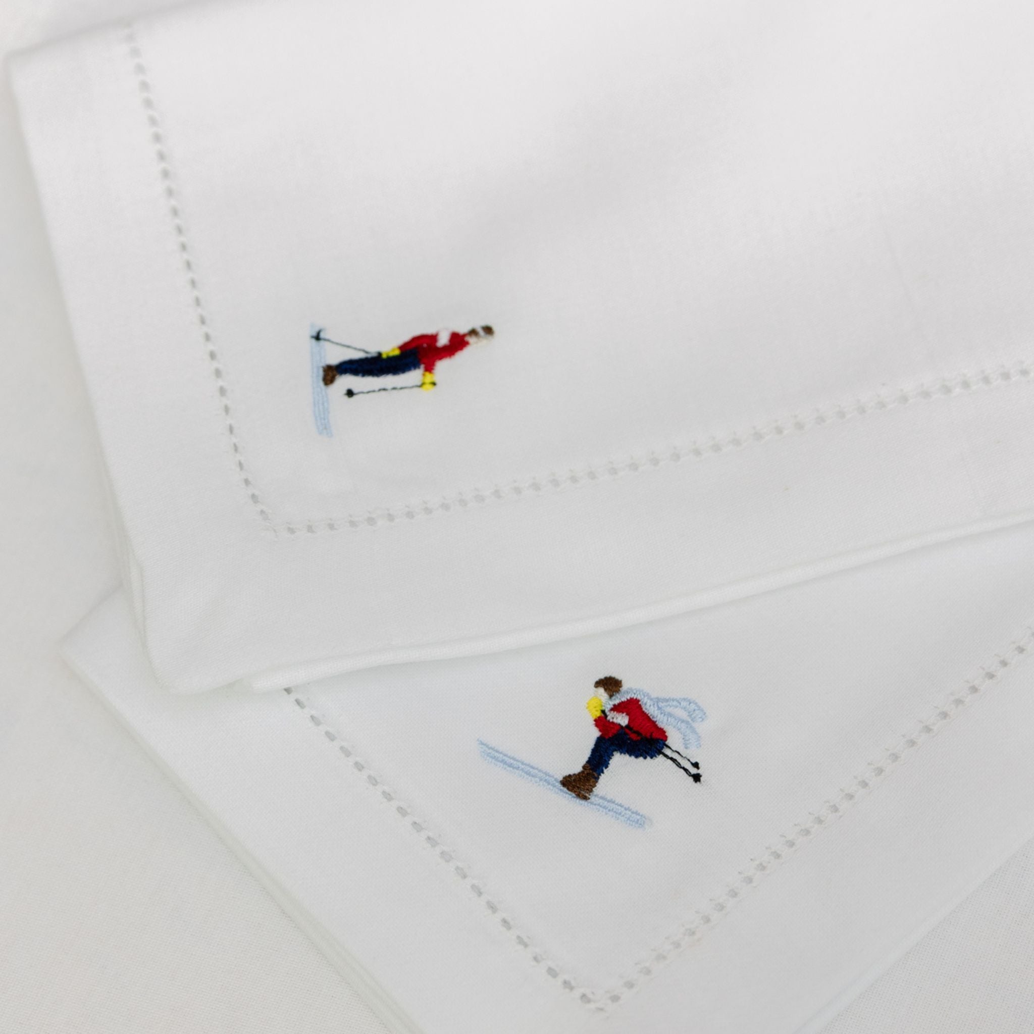 Mafra cotton napkins with retro embroidery - Torres Novas