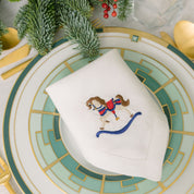 Mafra linen with horse embroidery - Torres Novas