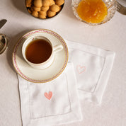 Mafra linen with heart embroidery - Torres Novas