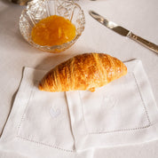 Mafra linen with heart embroidery - Torres Novas
