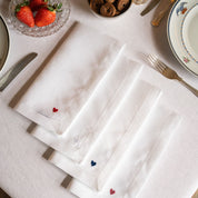 Mafra linen with heart embroidery - Torres Novas