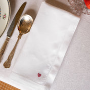Mafra linen with heart embroidery - Torres Novas