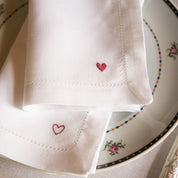Mafra linen with heart embroidery - Torres Novas