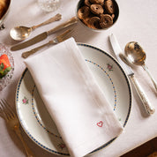 Mafra linen with heart embroidery - Torres Novas