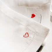 Mafra linen with heart embroidery - Torres Novas