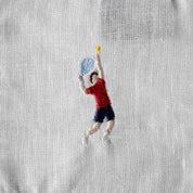 Mafra napkin with retro sportsmen